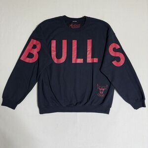 NBA CHICAGO BULLS SWEATER MUSTACHE 3RGADE MENS SIZE X-LARGE